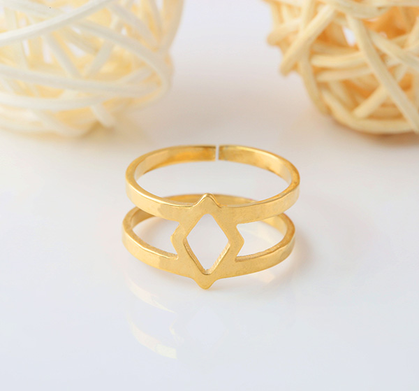 Fashion gold ring