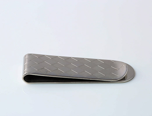 Stainless steel wallet clip