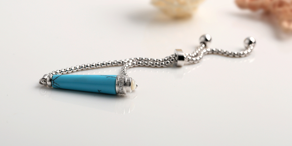Stainless steel wishful necklace