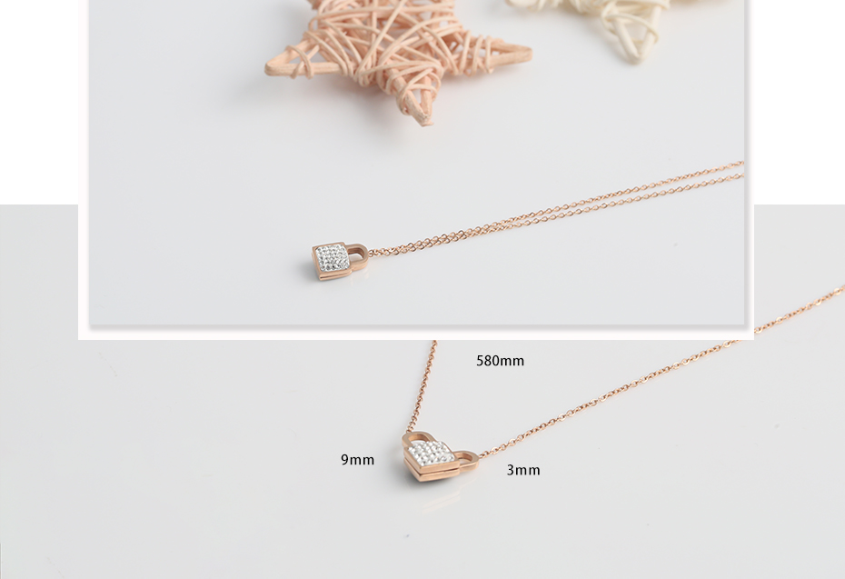 Trend stainless steel necklace