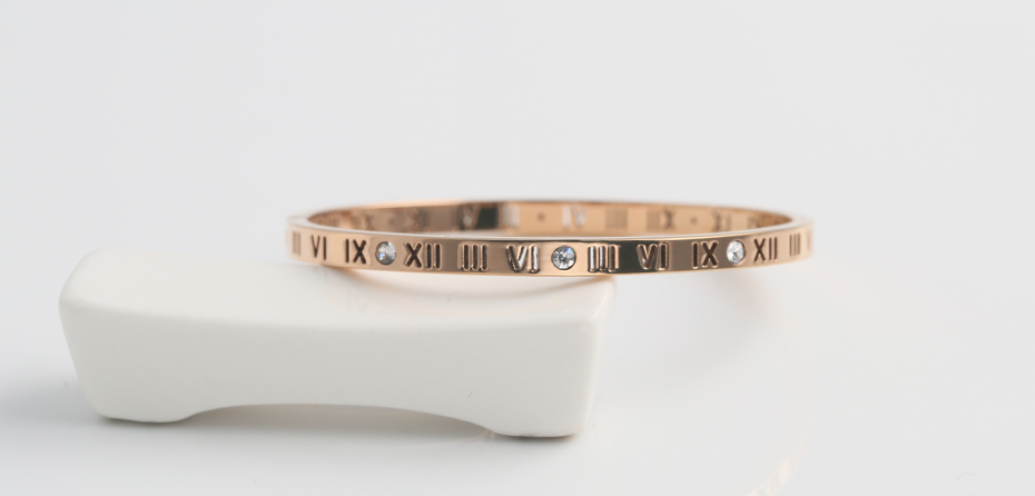 Roman numeral bracelet