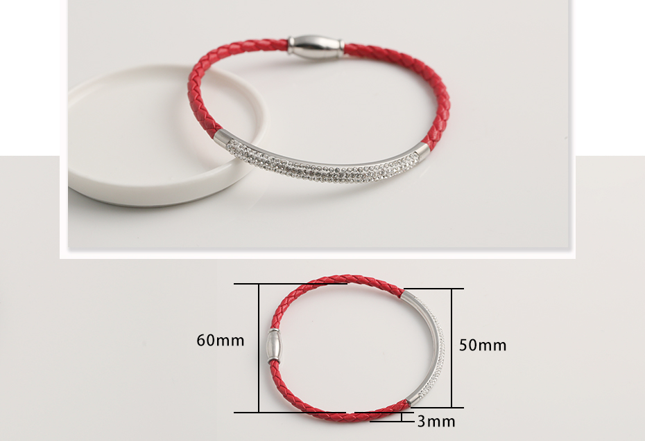 Red rope bracelet
