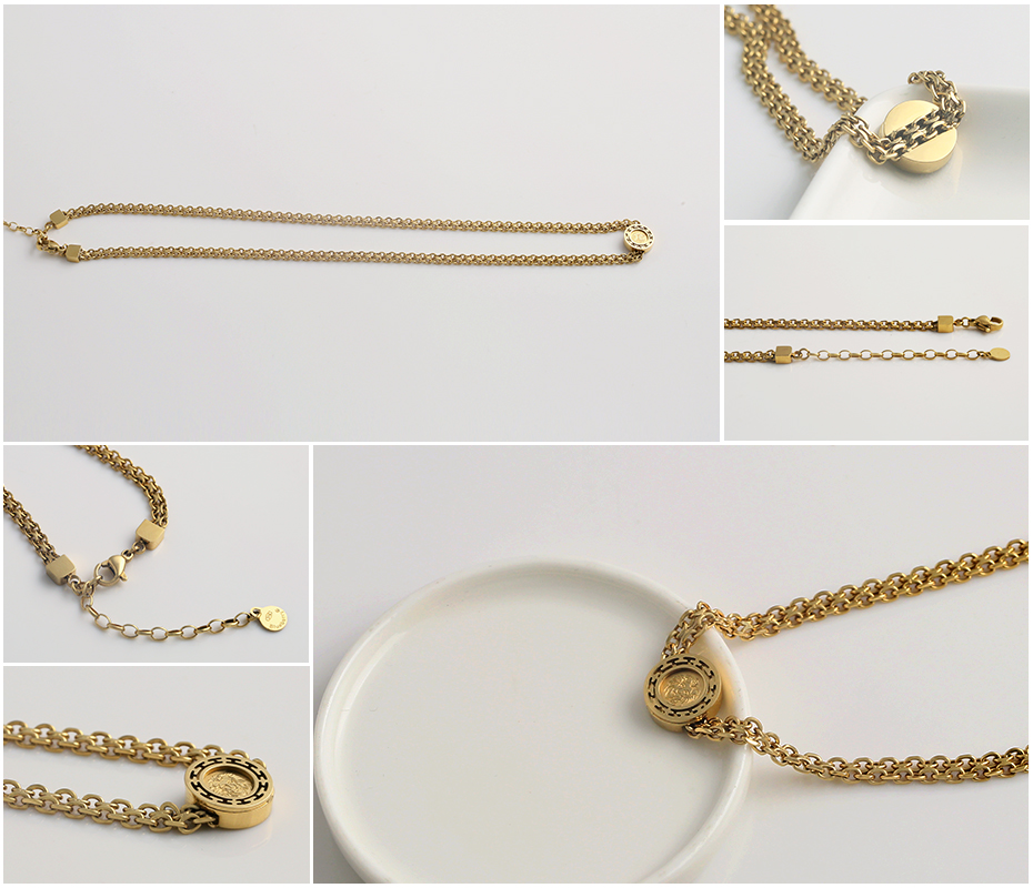Lion pattern necklace
