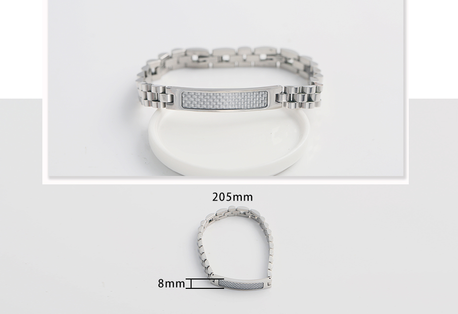 Braided watch band bracelet