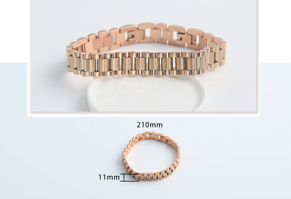 Rose gold fashion bracelet