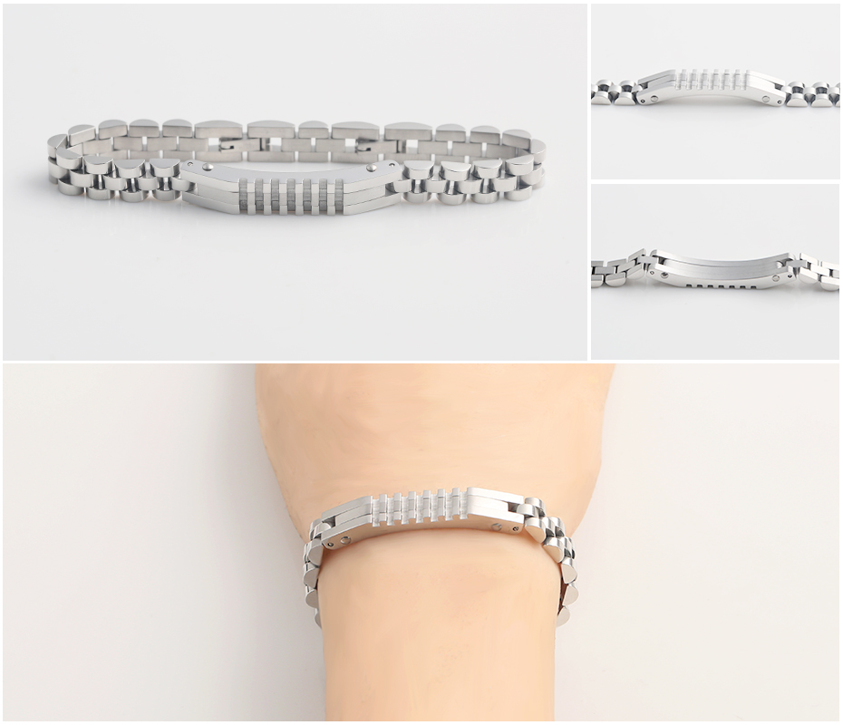 Trend bending groove bracelet