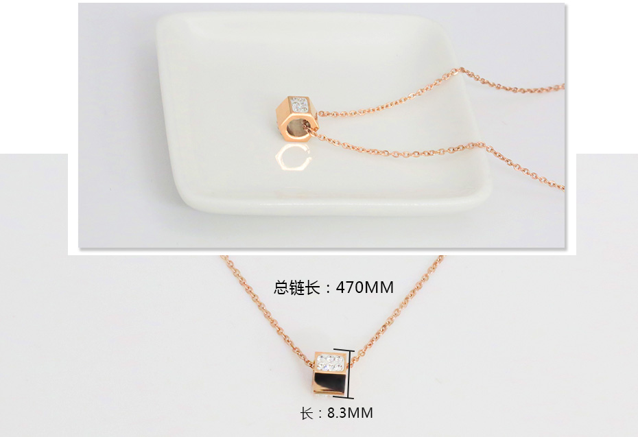 Fashion Diamond Pendant Necklace