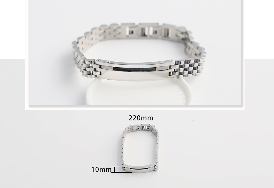 Korean version of titanium steel bracelet