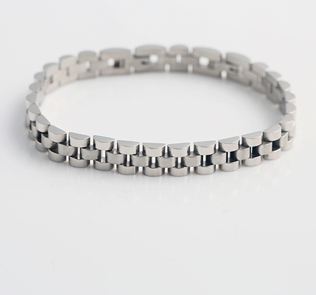Simple steel small bracelet