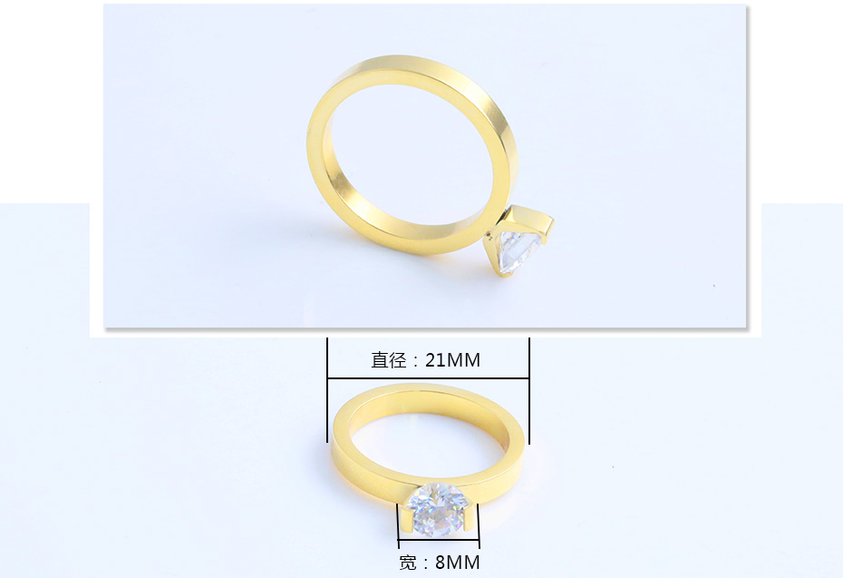 Fashion Crown Diamond Ring