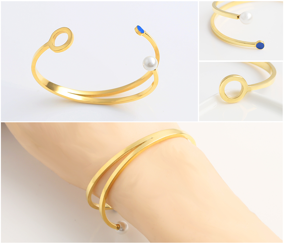 Split pearl bracelet