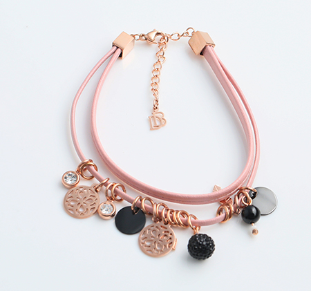 Fashion accessories leather bracelet