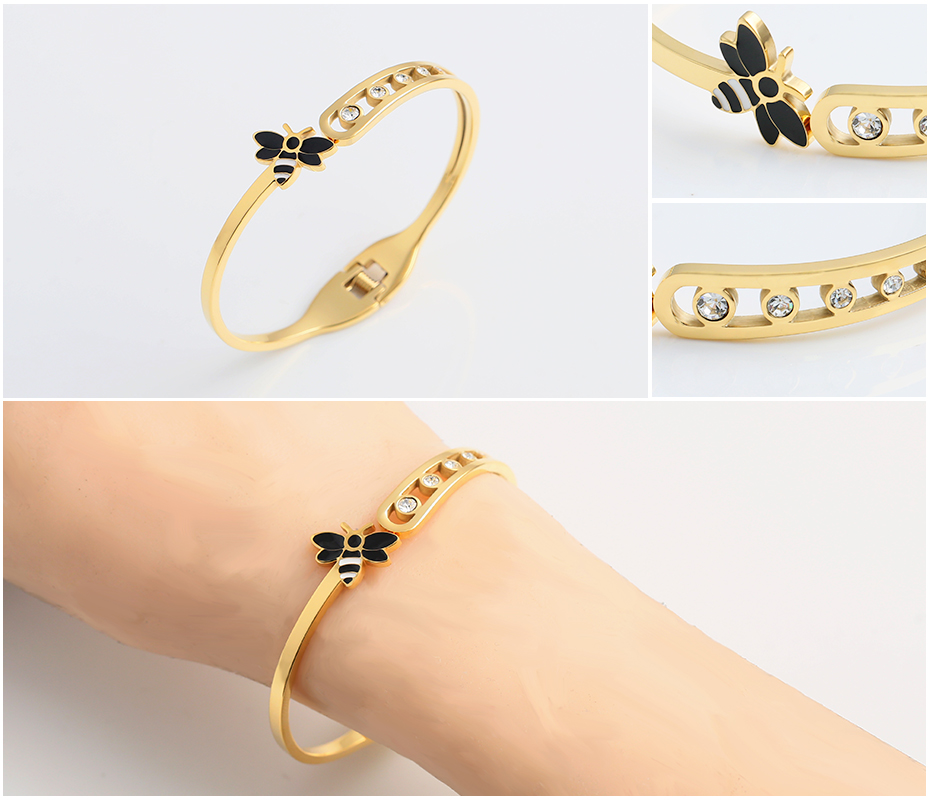New bee-studded bracelet