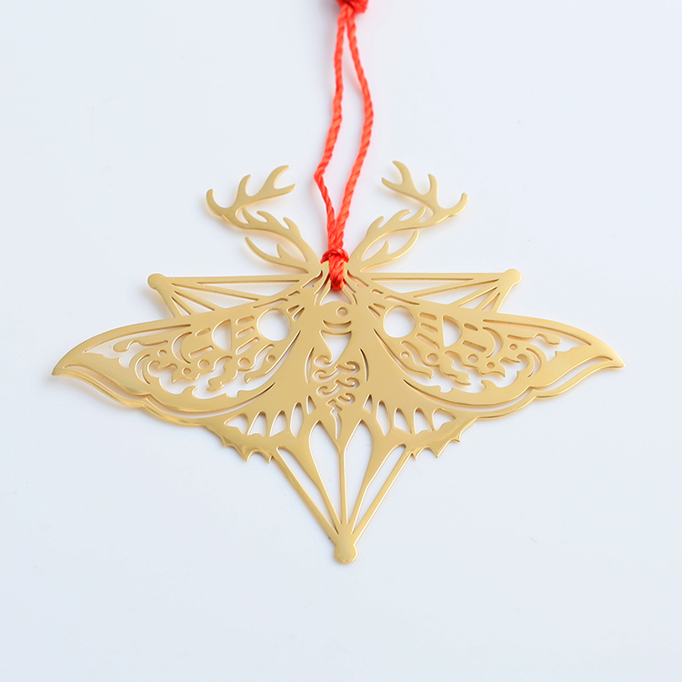 Butterfly red rope bookmark