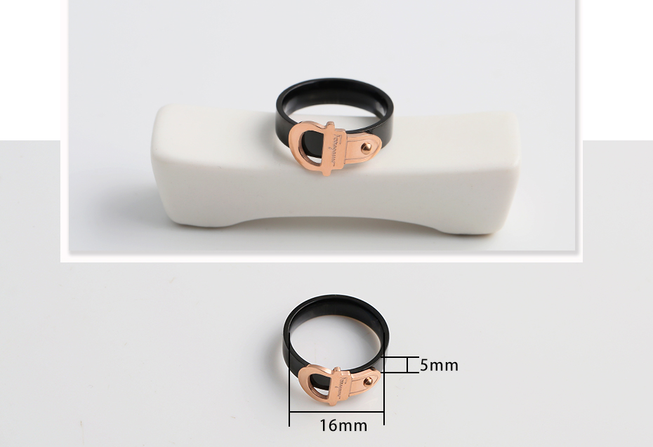 Fashion creative stainless steel ring