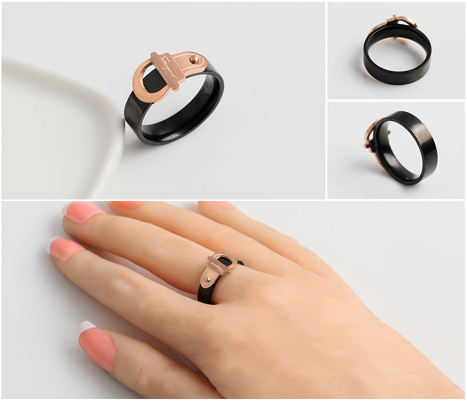 Fashion creative stainless steel ring